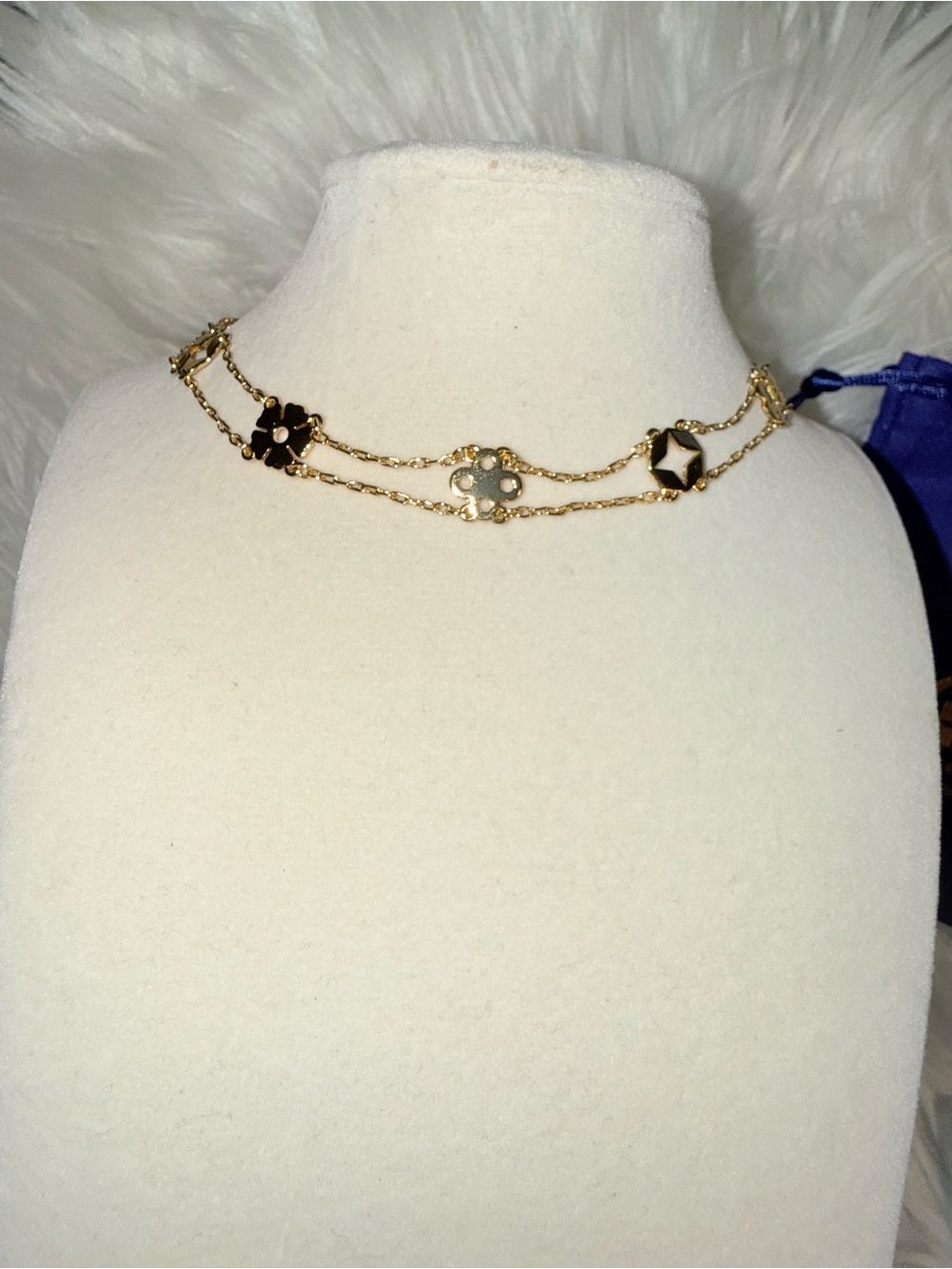 Tory Burch Layered Charm Necklace
